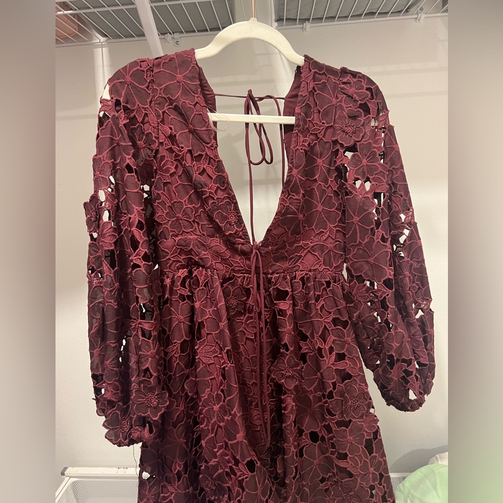 Greer Floral Crochet Dress by Altar’d State